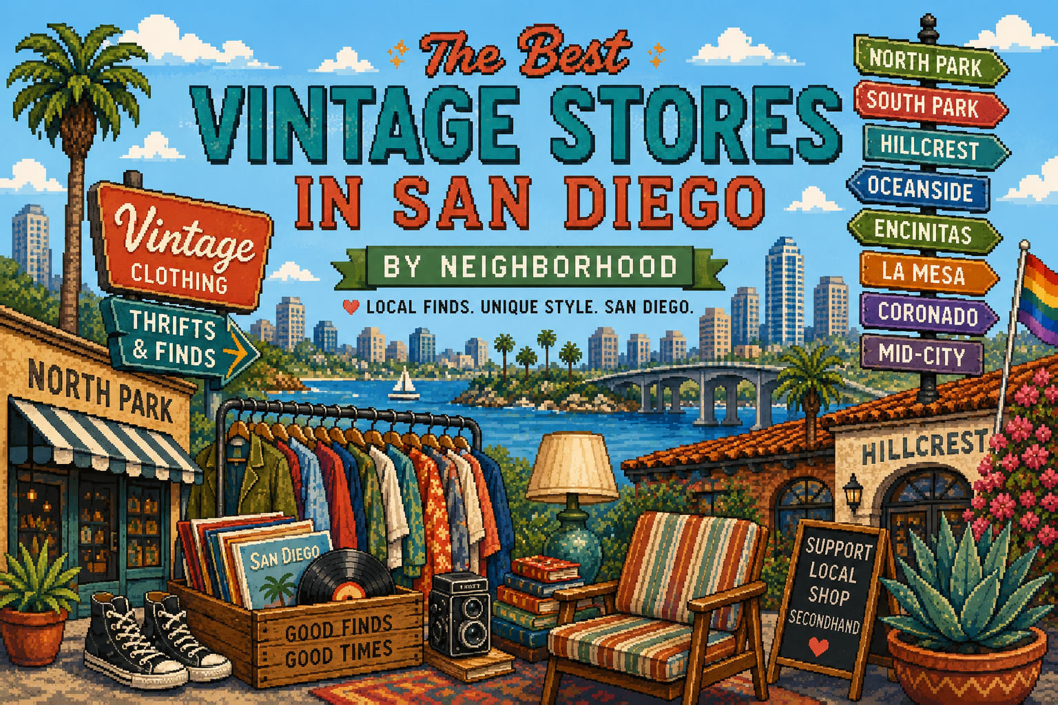The Best Vintage Stores in San Diego — By Neighborhood