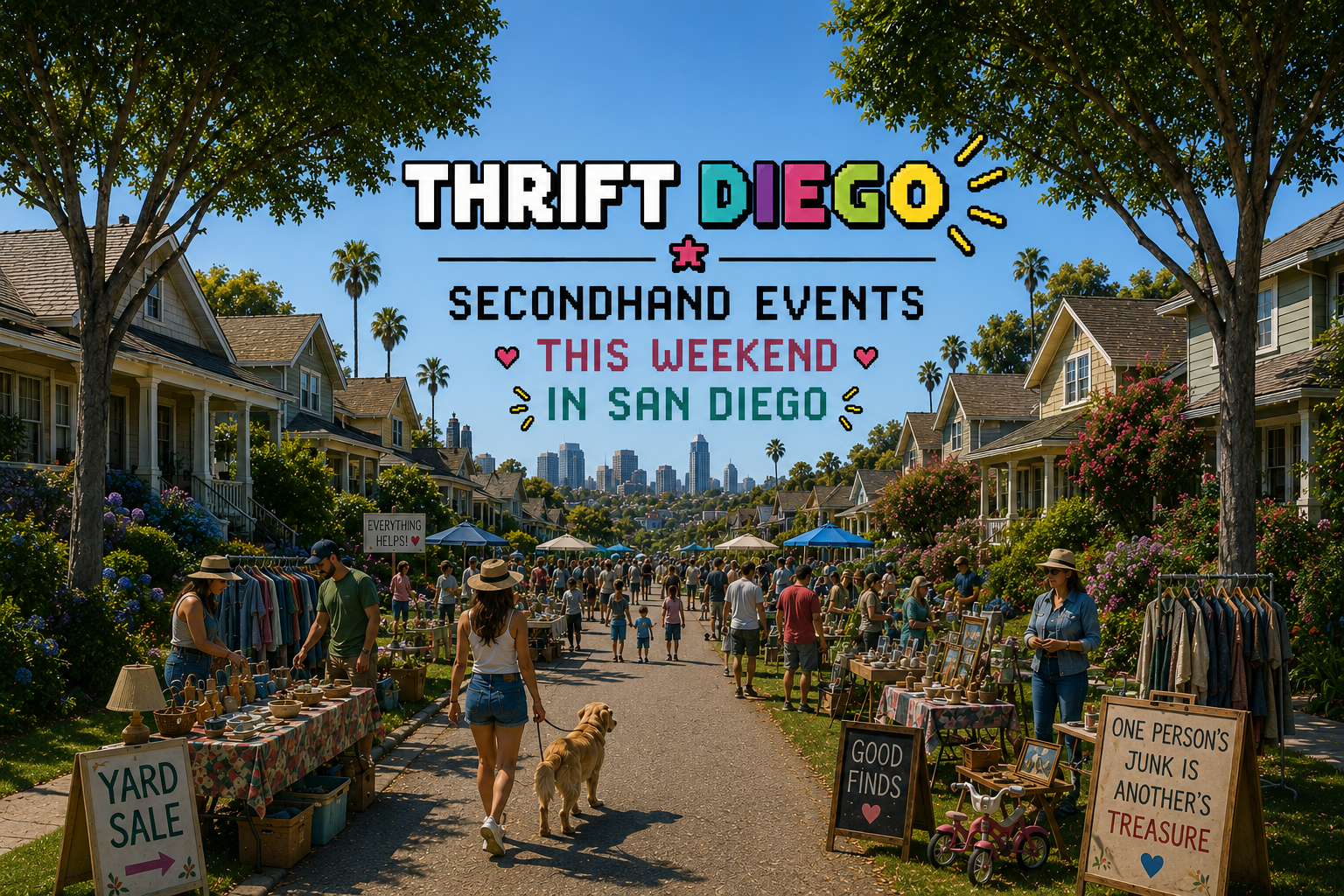 Secondhand events this weekend in San Diego — yard sales, swap meets & rummage sales